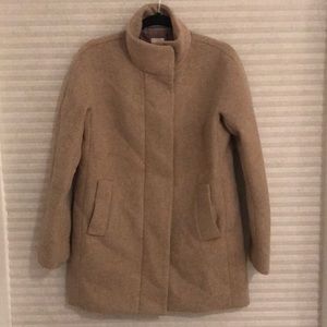 J.Crew women’s beige wool jacket